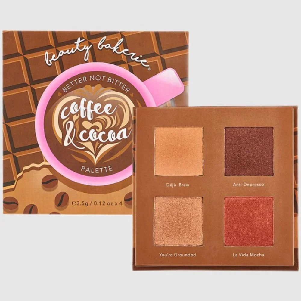 🌈4/$20 NIB Beauty Bakerie Coffee & Cocoa Bronzer Palette Full Sz Retail $38.00